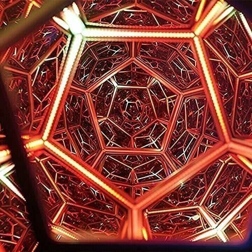 (🎁2024 New Year Hot Sale🎁 49% Off🎁)Infinite Dodecahedron Color Art Light